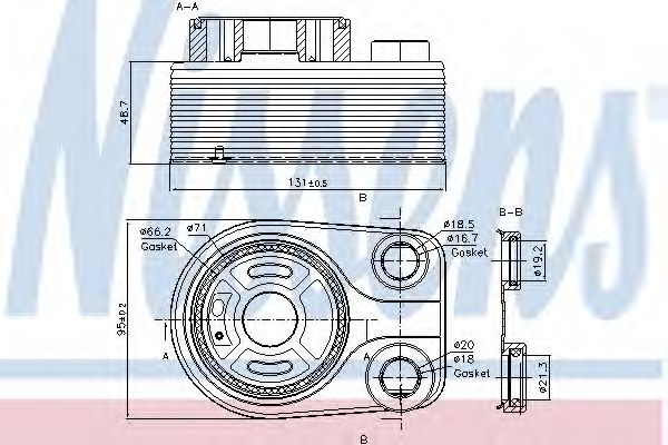 Radiator ulei, ulei motor
