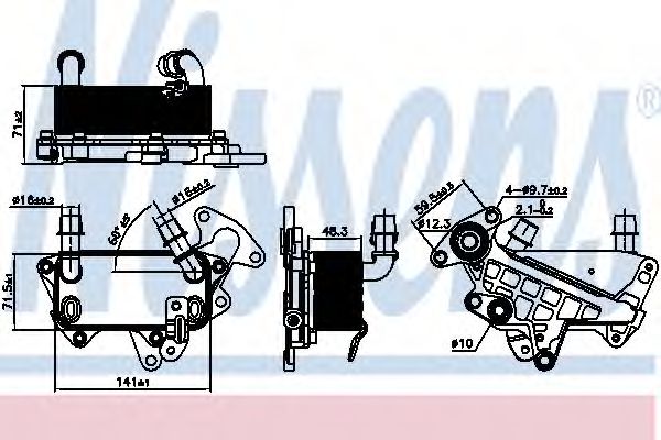 Radiator racire ulei, cutie de viteze automata