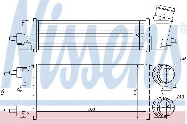 Intercooler, compresor