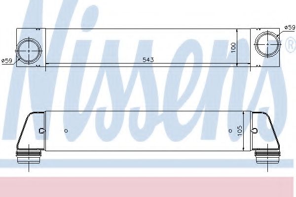 Intercooler, compresor