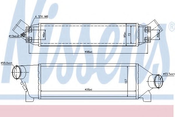 Intercooler, compresor