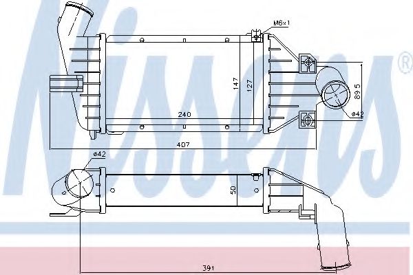 Intercooler, compresor