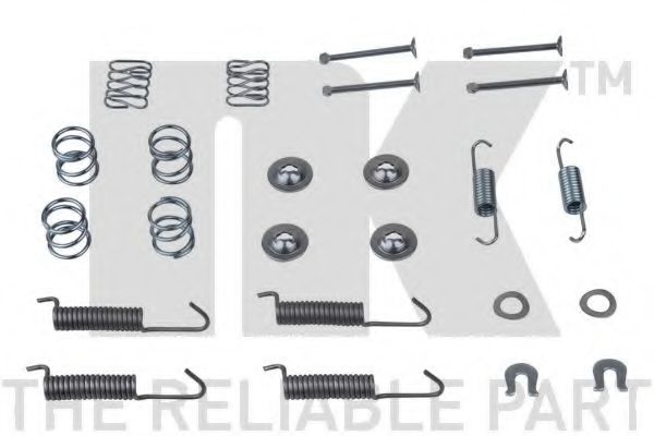 set accesorii, saboti frana parcare