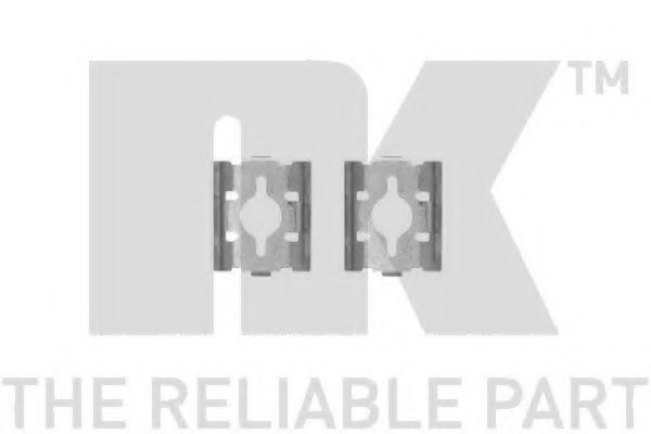 Set accesorii, placute frana
