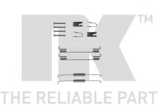 Set accesorii, sabot de frana