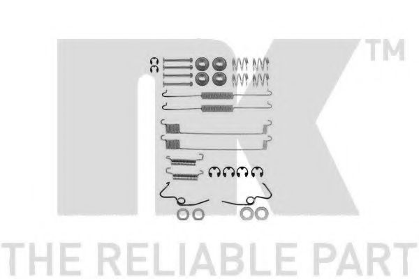 Set accesorii, sabot de frana