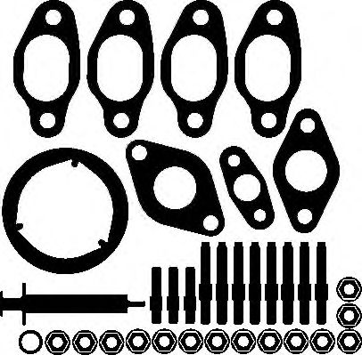 Set montaj, turbocompresor