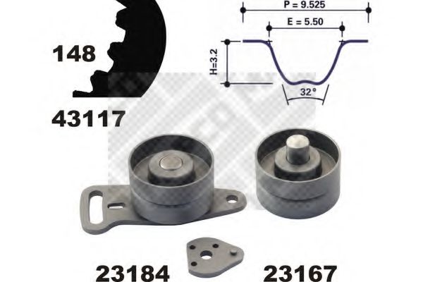 Set curea de distributie