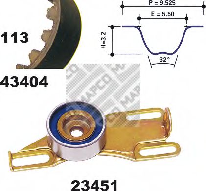 Set curea de distributie