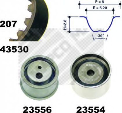 Set curea de distributie