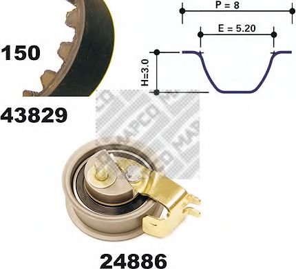 Set curea de distributie