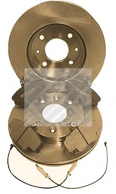 Set frana, frana disc
