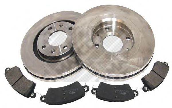 Set frana, frana disc