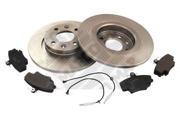 Set frana, frana disc