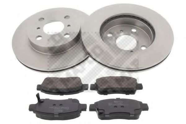 Set frana, frana disc