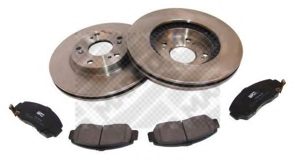 Set frana, frana disc