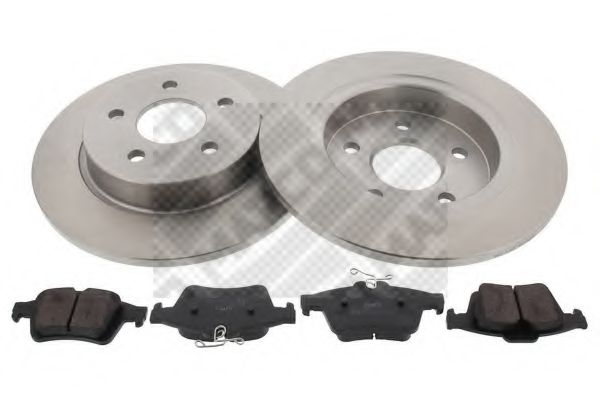 Set frana, frana disc