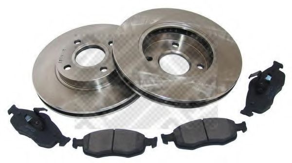 Set frana, frana disc