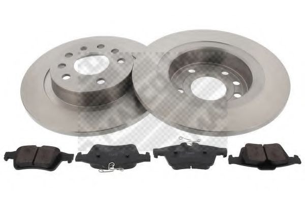 Set frana, frana disc