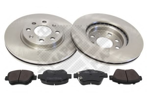 Set frana, frana disc