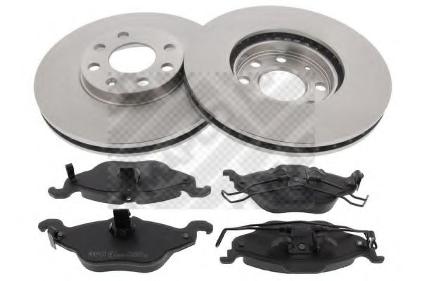 Set frana, frana disc