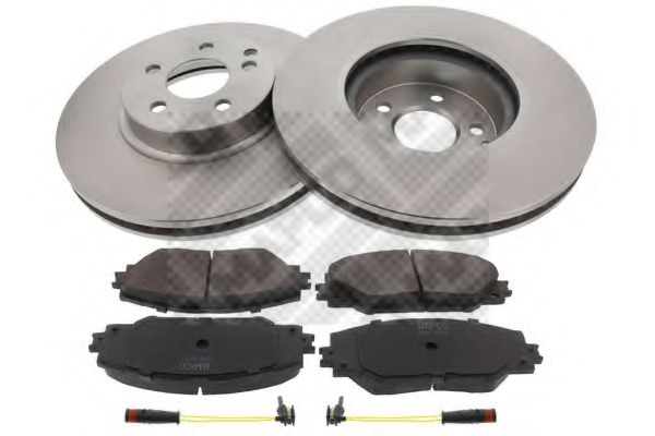 Set frana, frana disc