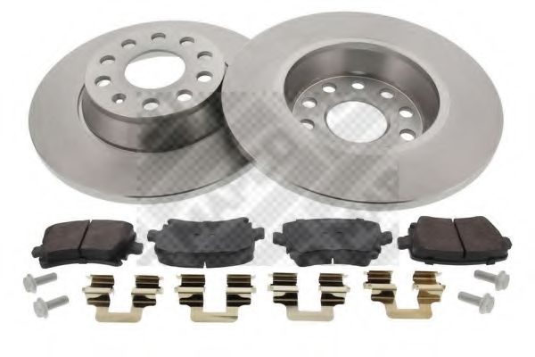 Set frana, frana disc