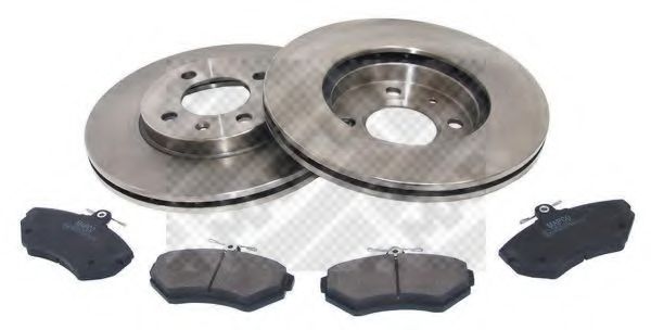 Set frana, frana disc