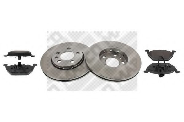 Set frana, frana disc
