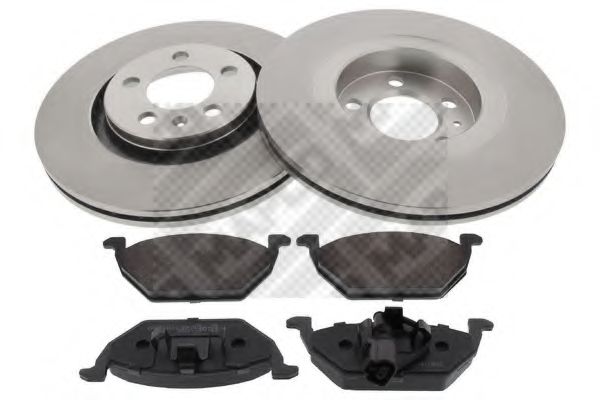 Set frana, frana disc