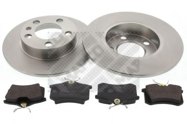 Set frana, frana disc