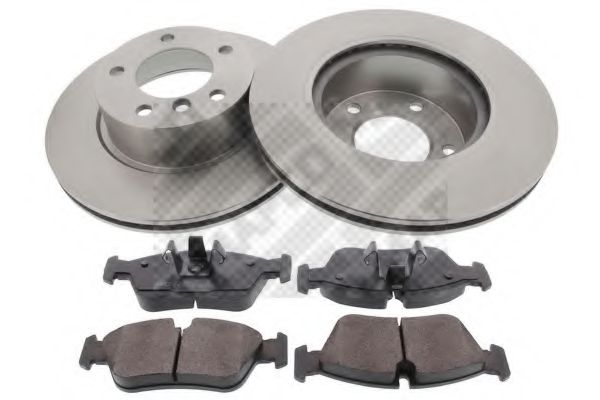 Set frana, frana disc