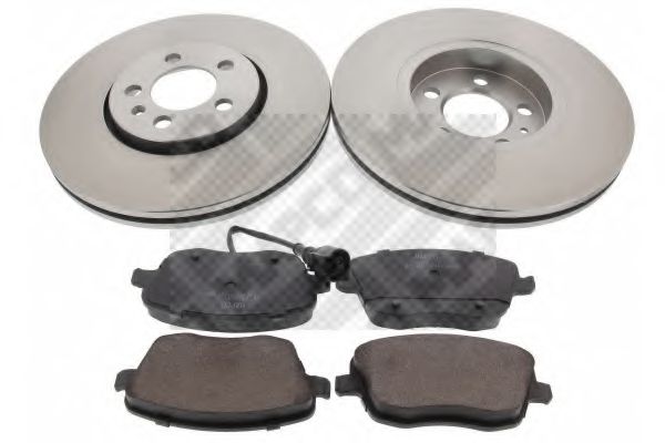Set frana, frana disc