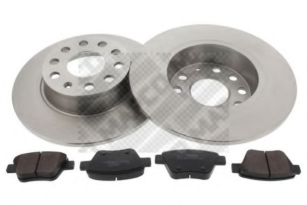 Set frana, frana disc