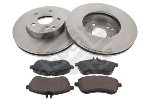 Set frana, frana disc