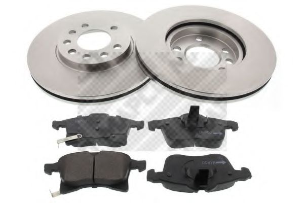 Set frana, frana disc