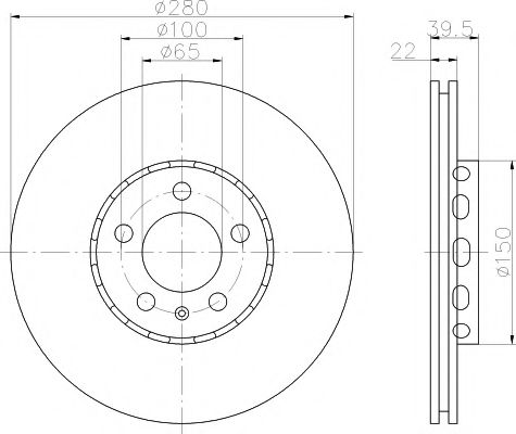 Disc frana