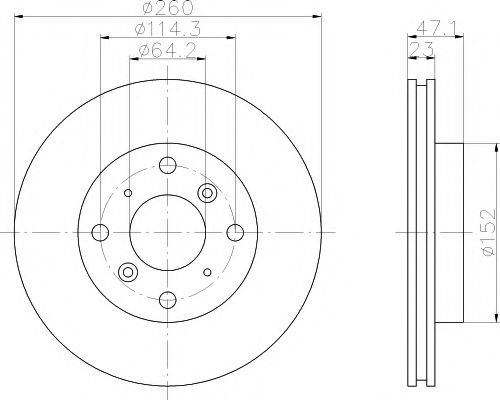 Disc frana