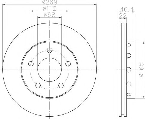 Disc frana