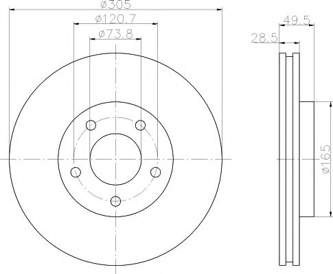 Disc frana