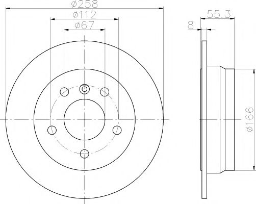 Disc frana