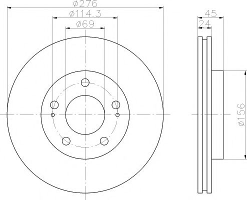 Disc frana