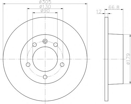 Disc frana