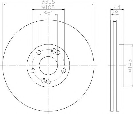 Disc frana