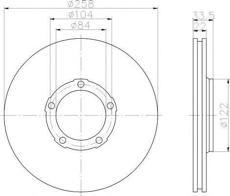 Disc frana