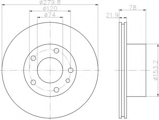 Disc frana