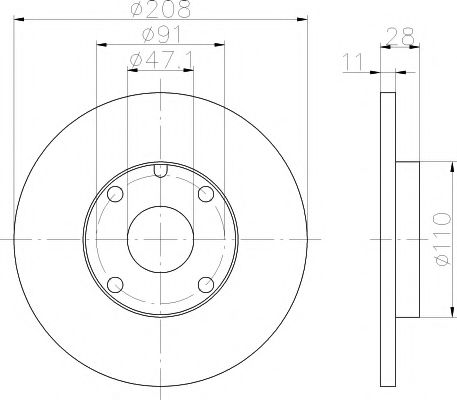 Disc frana