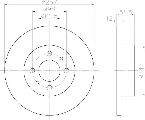 Disc frana