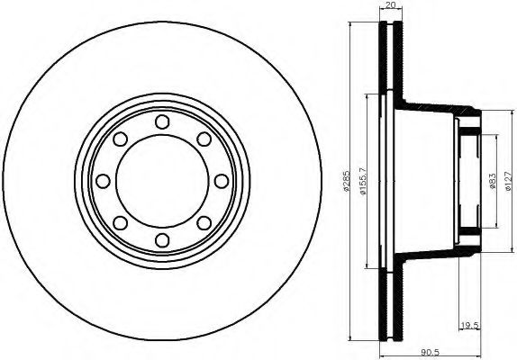 Disc frana