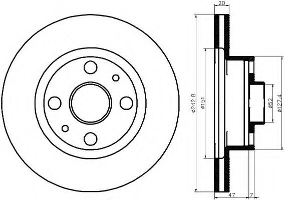 Disc frana